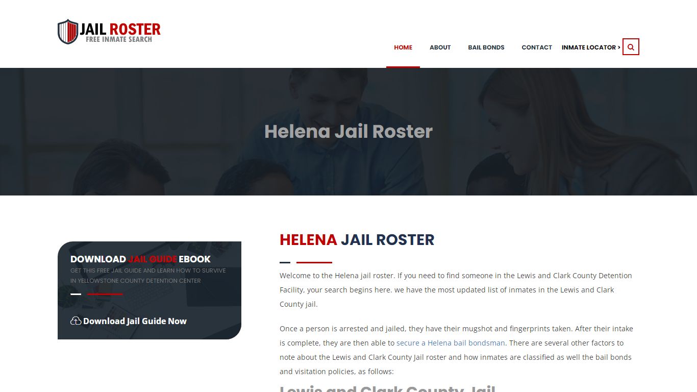 Find Lewis and Clark County Jail inmates using this Helena ...